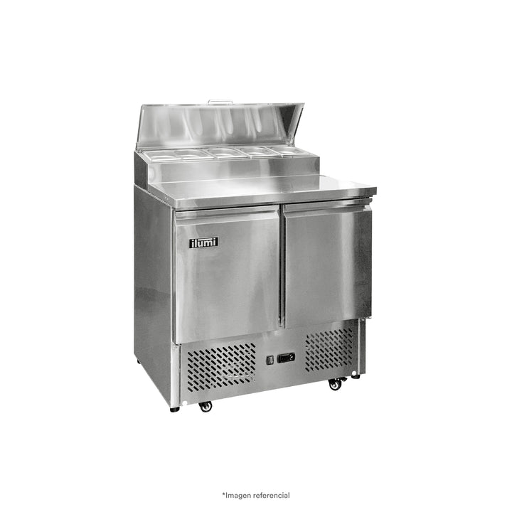 mesa-refrigeradada-de-dos-puertas-con-ensaladera